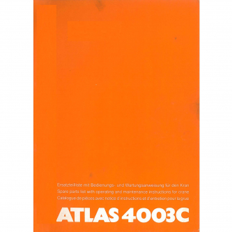 Atlas 4003C Parts Catalog